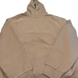 Fear of God Essentials Men’s  Hoodie Size XXL Color Wood Brand New